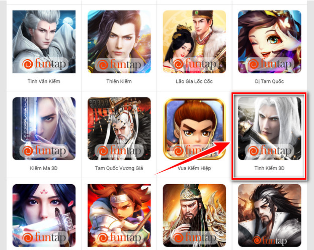 Cách nạp thẻ Funcard vào game Tình Kiếm 3D chi tiết nhất