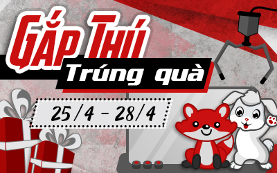 Gắp Thú -Trúng quà