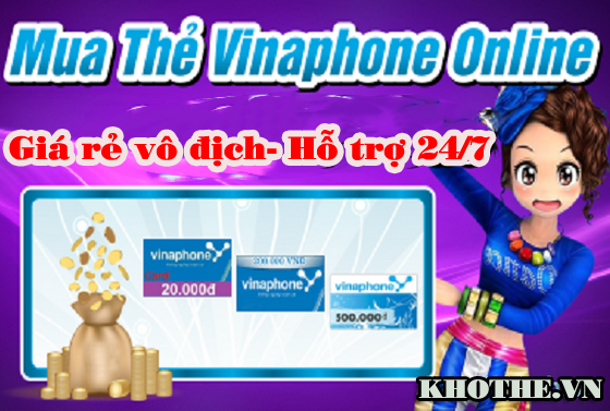 Chi tiết cách mua thẻ Vinaphone online giá rẻ vô địch-hỗ trợ 24/7