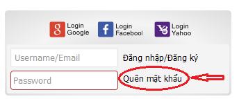 Hướng Dẫn Lấy Lại Mật Khẩu