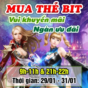 Mua Thẻ Bit - Vui Khuyến Mãi - Ngàn Ưu Đãi