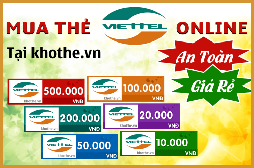 Hé Lộ Cách Mua Thẻ Viettel Nhanh Chóng, Tiện Lợi