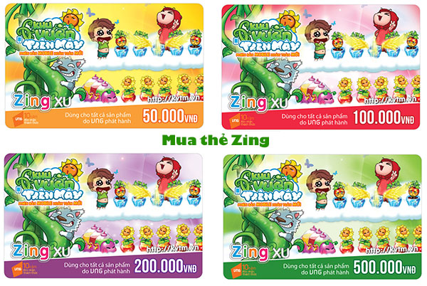 Mua zing card khi sống ở nước ngoài