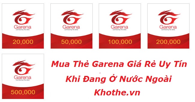 Mua Thẻ Garena Online Ở Nước Ngoài Tại Website Nào Uy Tín